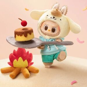 POMPOMPURIN Labubu - Hello Kitty and friends x The Monsters Vinyl Plush Pendant